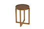 Hanah Home Milas 3 - Walnut v2 Juego de Mesas Apilables de 3 Piezas Nogal